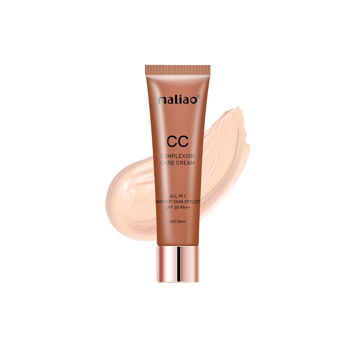 Maliao All-in-One Instant Skin Stylist CC Cream SPF 30PA++ - Flawless Coverage & Sun Protection